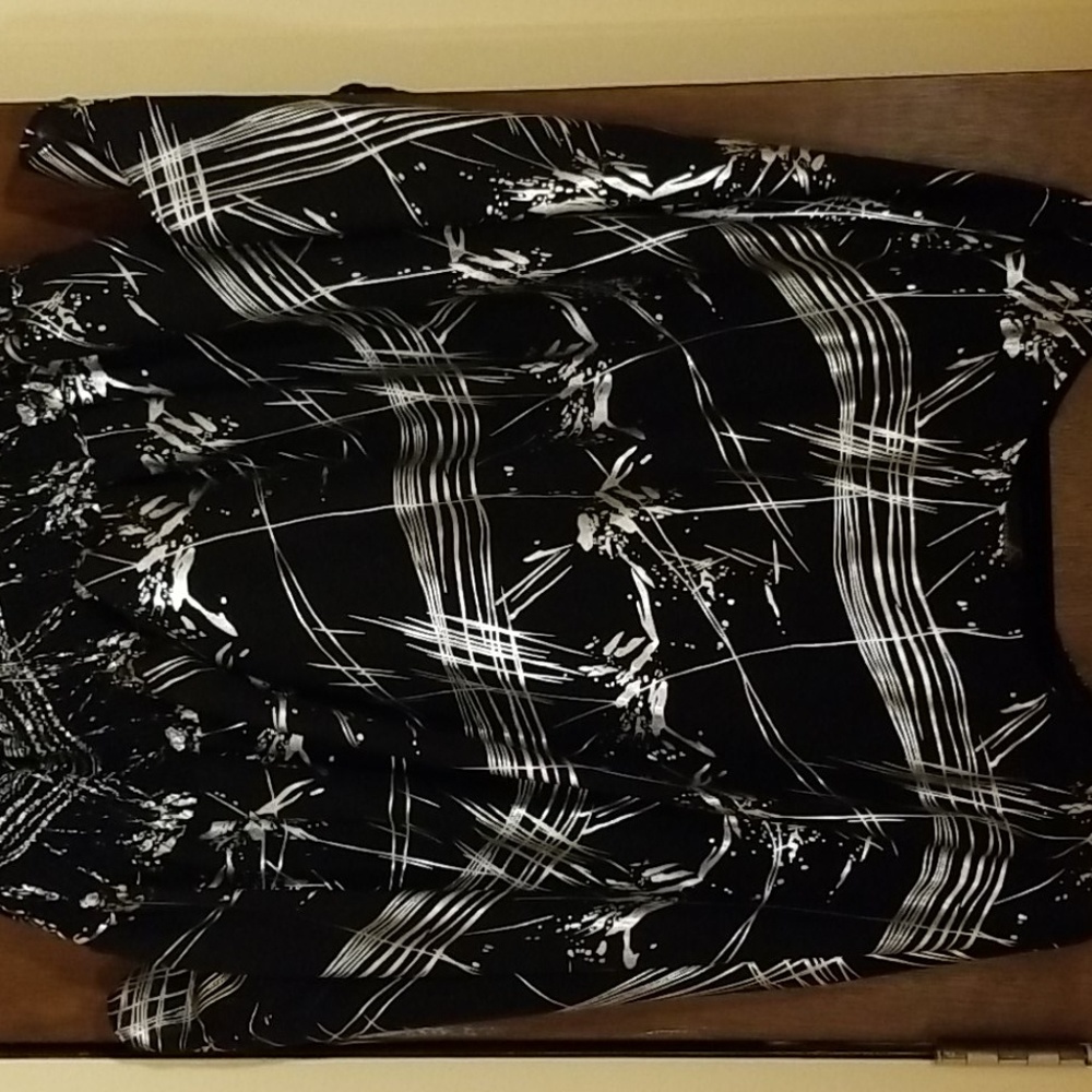 Flowy Ashley Stewart blouse